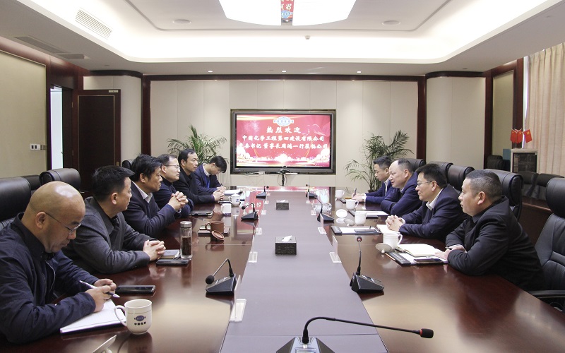 公司主要領(lǐng)導(dǎo)赴廬、蓉拜訪多家兄弟單位