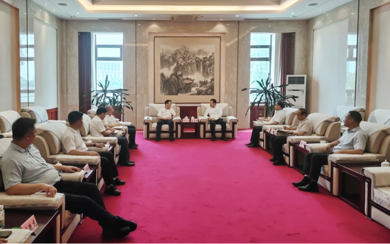 唐文方拜訪鐵嶺市委副書記、市長張寶東