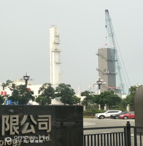 華南分公司承建的大成(廣州)氣體空分項(xiàng)目掀大干熱潮