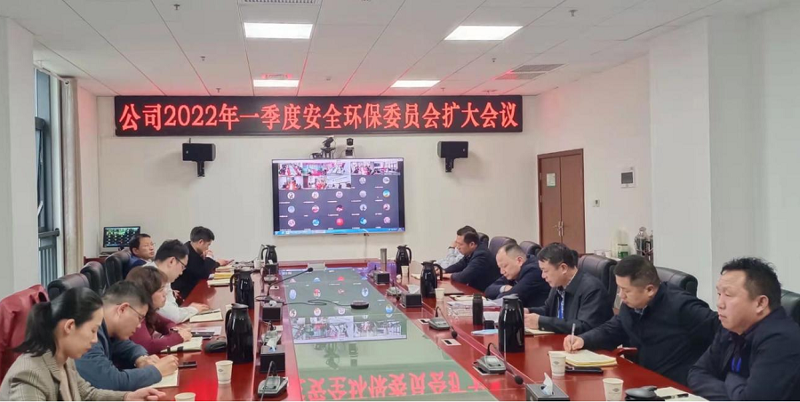 公司召開2022年一季度安委會(擴大)會議